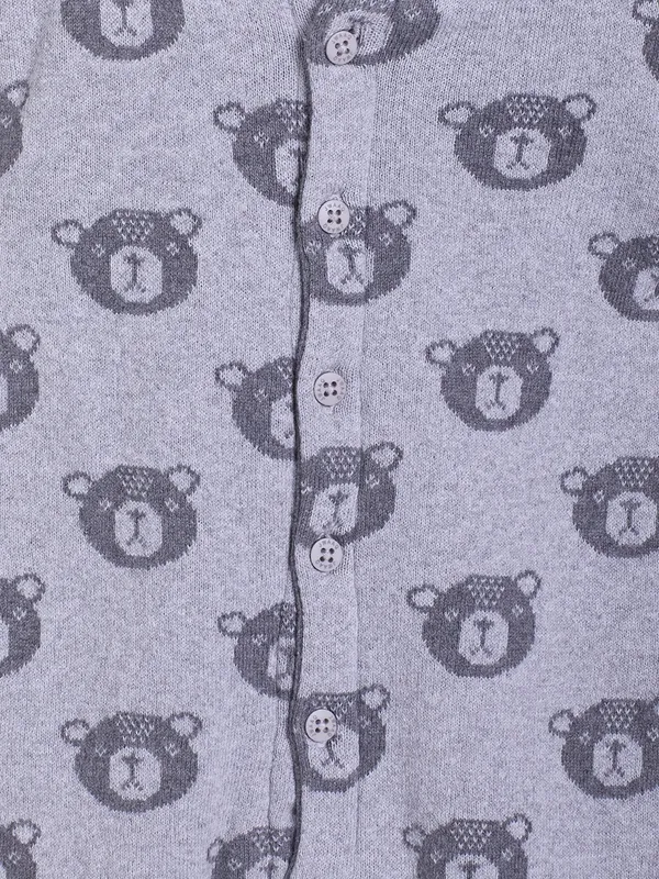 Grey_Infants_Full_Sleeve_Cotton_Fur_Lined_Romper_For___Kids