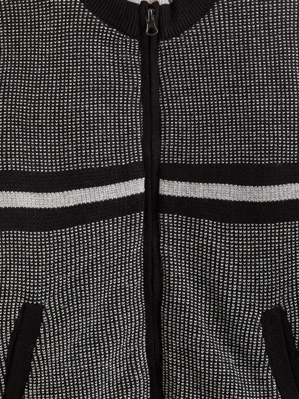 JWAAQ_Boys_Checked_Cotton_Front_Open_Sweater
