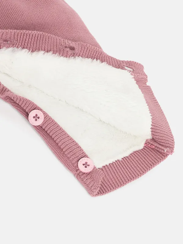 Rose_Infants_Full_Sleeve_Cotton_Fur_Lined_Romper_For___Kids