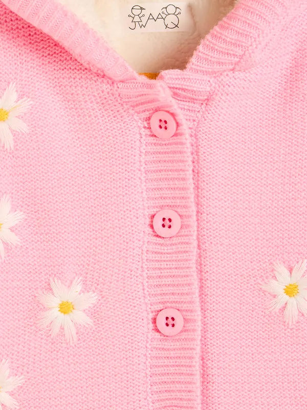 Pink_Full_Sleeve_Cotton_Fur_Lined_Sweater_For_Girls