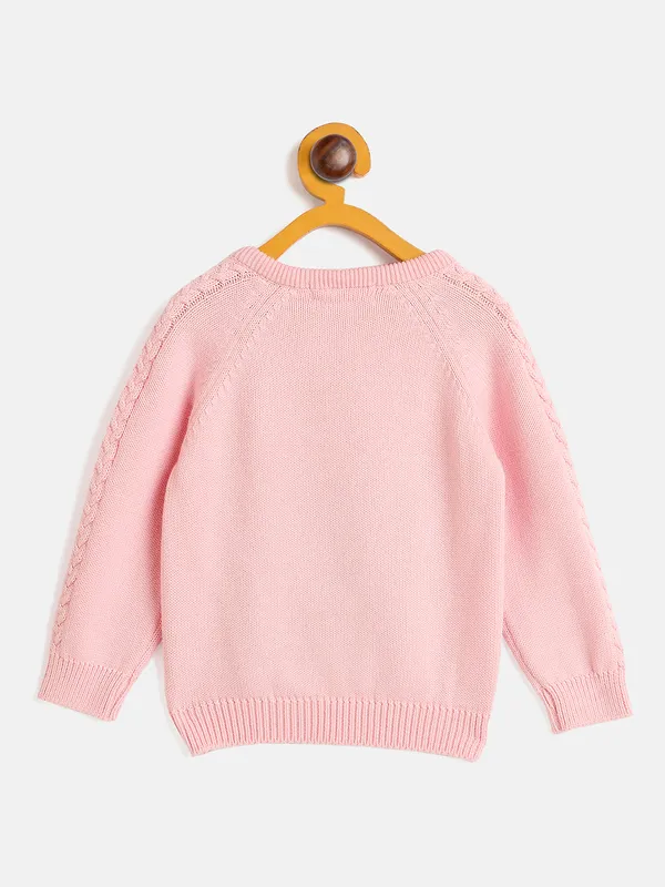 JWAAQ_Baby_kids_Unisex_Winter_Full_Sleeve_3_pcs_set_with_Cap-_Pink