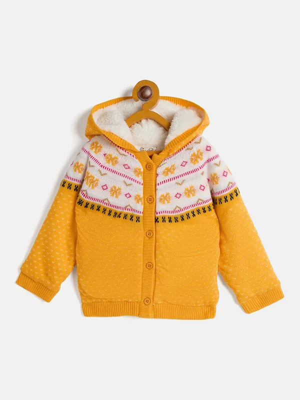 Yellow_Full_Sleeve_Cotton_Fur_Lined_Sweater_For_Girls