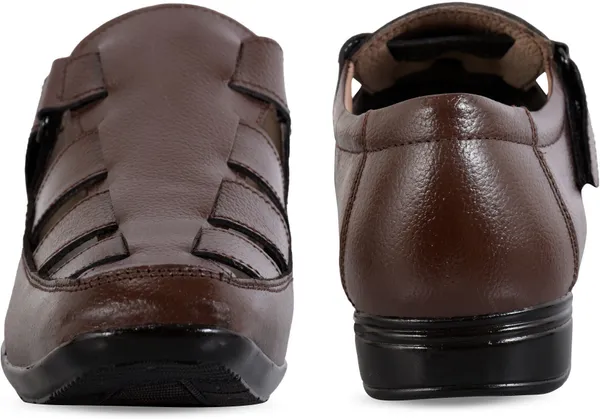 Brown_Leather_Solid_Leather_Stylish_&_Comfortable_Slip-on_Sandal_For_Men