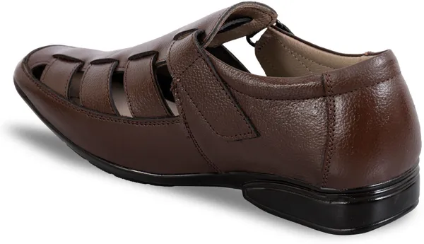 Brown_Leather_Solid_Leather_Stylish_&_Comfortable_Slip-on_Sandal_For_Men