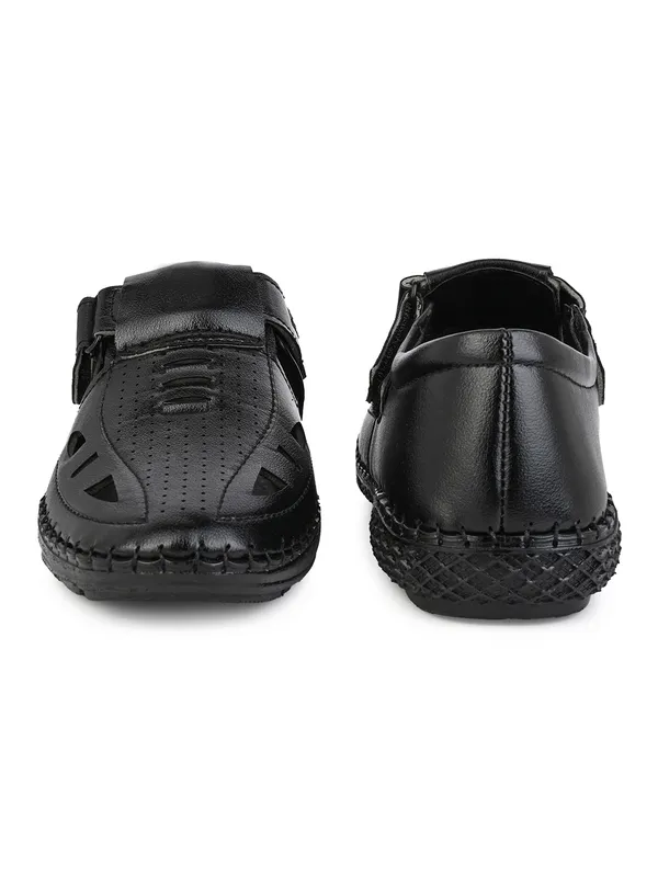 Black_Genuine_Leather_Comfort_Velcro_Sandals_For_Boys