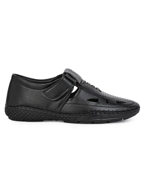Black_Genuine_Leather_Comfort_Velcro_Sandals_For_Boys