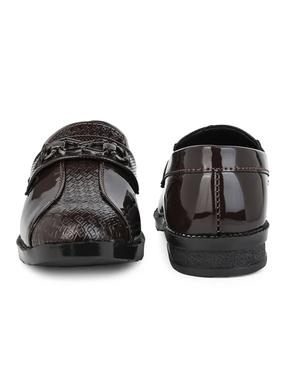 Dark_Brown_Patent_Leather_Designer_Chain_Loafers_For_Boys