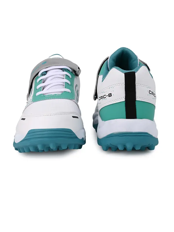 White_Green_Power-Grip_Lightweight_Cricket_Shoes_for_Boys