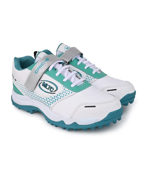 White_Green_Power-Grip_Lightweight_Cricket_Shoes_for_Boys