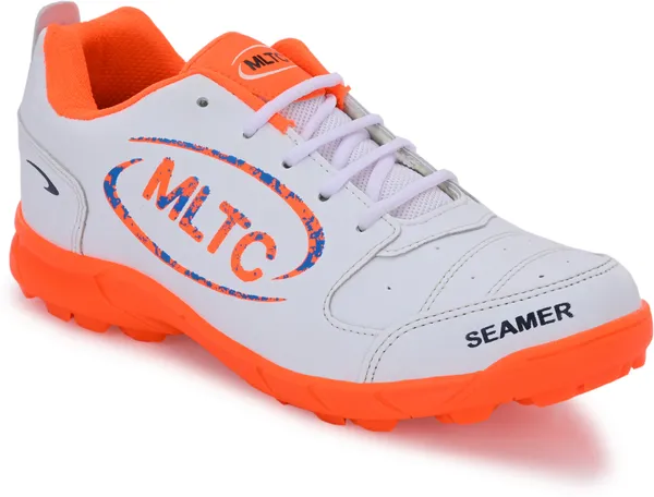 Orange_&_White_Lace_Up_Sports_Shoes_/_Cricket_Shoes