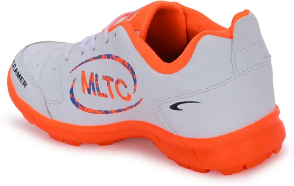 Orange_&_White_Lace_Up_Sports_Shoes_/_Cricket_Shoes