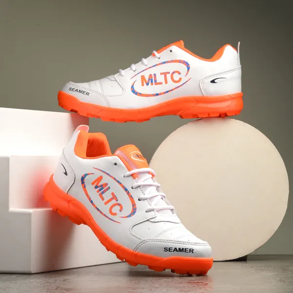 Orange_&_White_Lightweight_Sports_Shoes_/_Cricket_Shoes