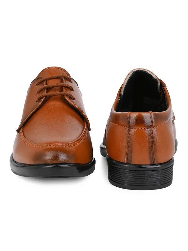 Tan_Genuine_Leather_Formal_Lace-Up_Shoes_For_Boys