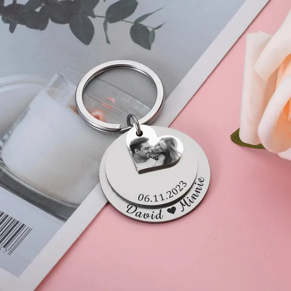 Cutomizable_Name_&_Date_Gold,_Silver,_Rose_Gold_3_Layered_Engraved_Photo_Fade_Resistance_Keychain_