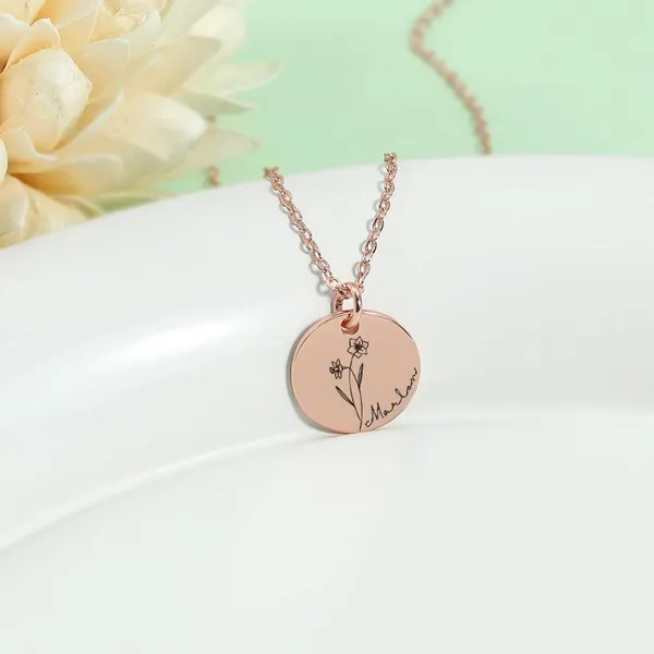 Customizable_Name_With_Birth_Flower_Engraved_Gold,_Silver,_Rose_Gold_Plated_Necklace_For_Girls_And_Women