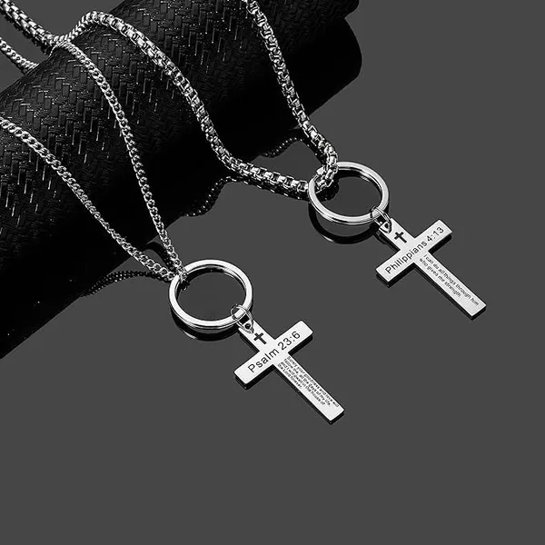 Silver_Cross_Keychains_|_Christian_Holy_Bible_Keychain_|_Inspirational_Bible_Verse_Keychain