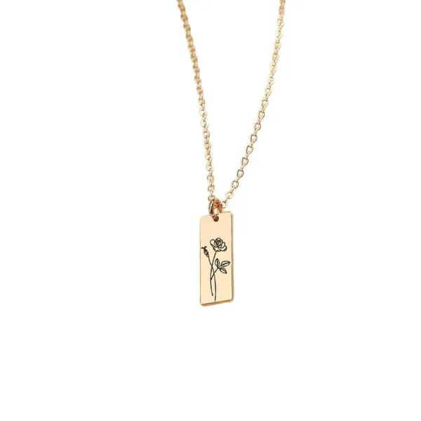 Personalized_Engraved_Birth_Flower_Necklace