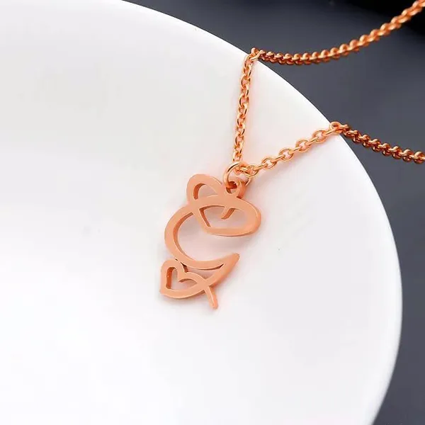 Cursive_Initial_Heart_Shape_Name_Pendant_With_Chain_Unisex_Necklace