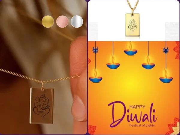 Rose_Gold_Customize_Lord_Ganesh_Pendent