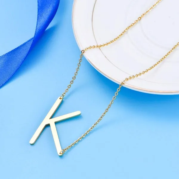 Gold,_Silver_And_Rose_Gold_Plated_Big_Letter_Script_Brass_Pendant_For_Women