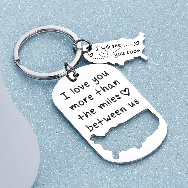 Silver_Plated_Eco_Friendly_I_Love_You_More_Miles_Unisex_Keychain_