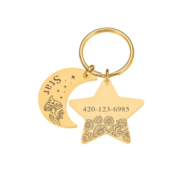 Moon pet tag online