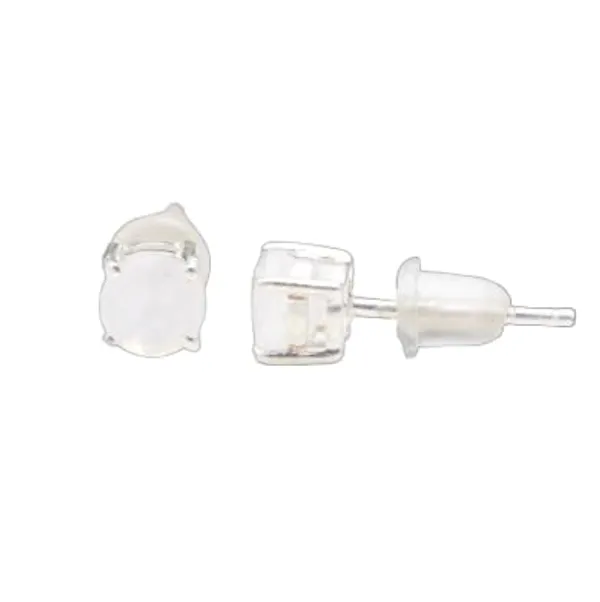 Sterling_Silver_Moon_Stone_Round_Earring_For_Women