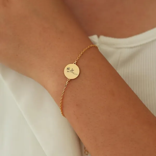 Customizable_Gold,_Silver_And_Rose_Gold_Plated_Birth_Flower_Unisex_Bracelet