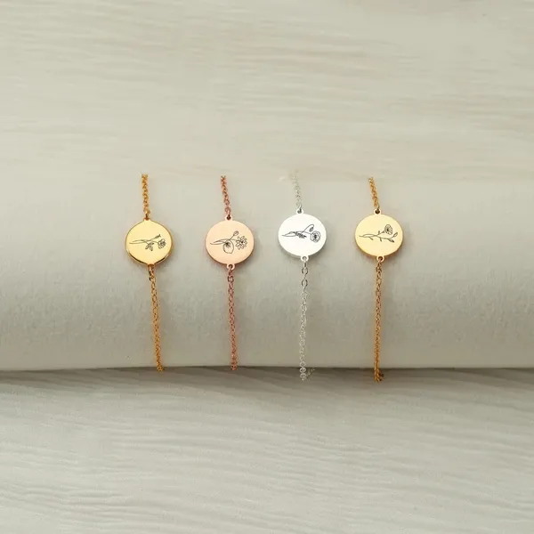 Customizable_Gold,_Silver_And_Rose_Gold_Plated_Birth_Flower_Unisex_Bracelet