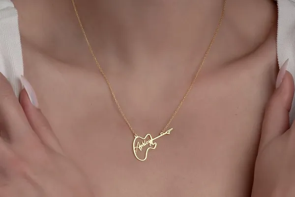 Customizable_Name_Engraved_Guitar_Love_Pendant_With_Chain_For_Girls_And_Women