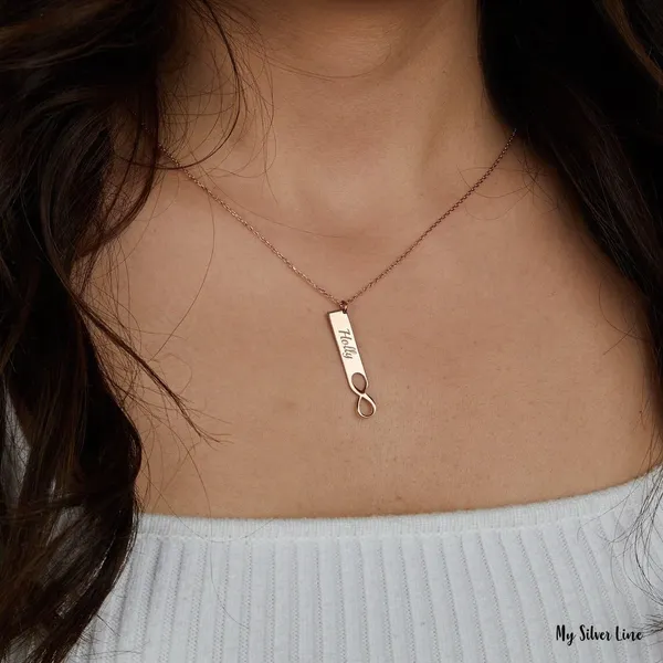 Rose_Gold_Plated_Infinity_Bar_Necklace_For_Girls_And_Women