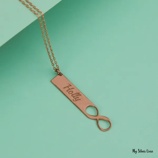 Rose_Gold_Plated_Infinity_Bar_Necklace_For_Girls_And_Women