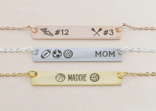 Silver_And_Gold_Plated_Dual_Athlete_Bar_Necklace_For_Girls_And_Women