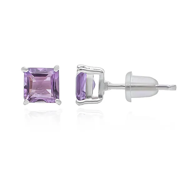 Purple_Stone_Embedded_Amethyst_Sterling_Silver_Square_Earring_For_Women