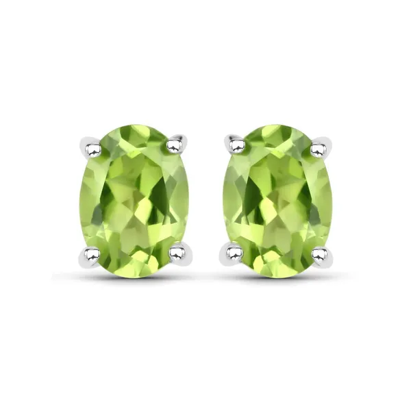 Green_Peridot_Sterling_Silver_Earring_For_Women