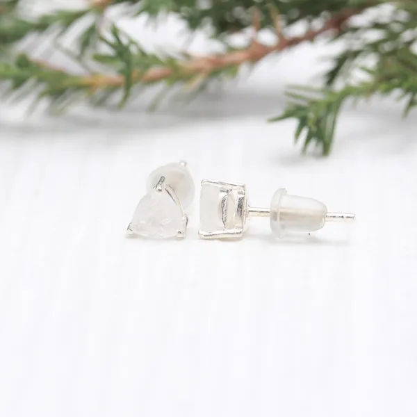 Sterling_Silver_Moon_Stone_Triangle_Earring_For_Women