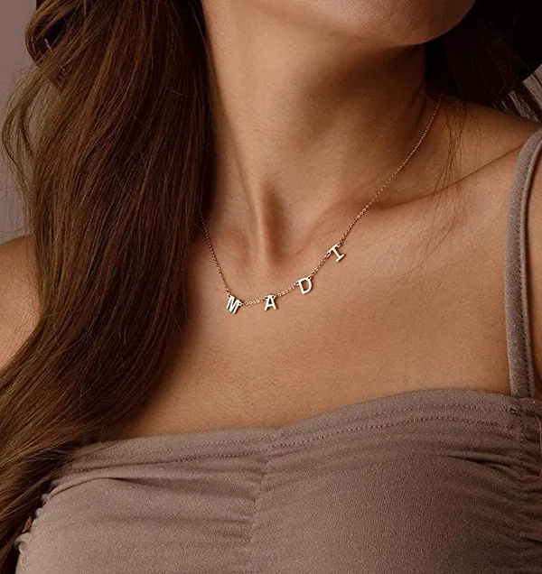 Customizable_Name_Silver_And_Gold_Plated_Alphabet_Necklace