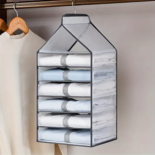 6_Layer_Foldable_Hanging_Cloth_Organizer_–_Portable_Wardrobe_Storage