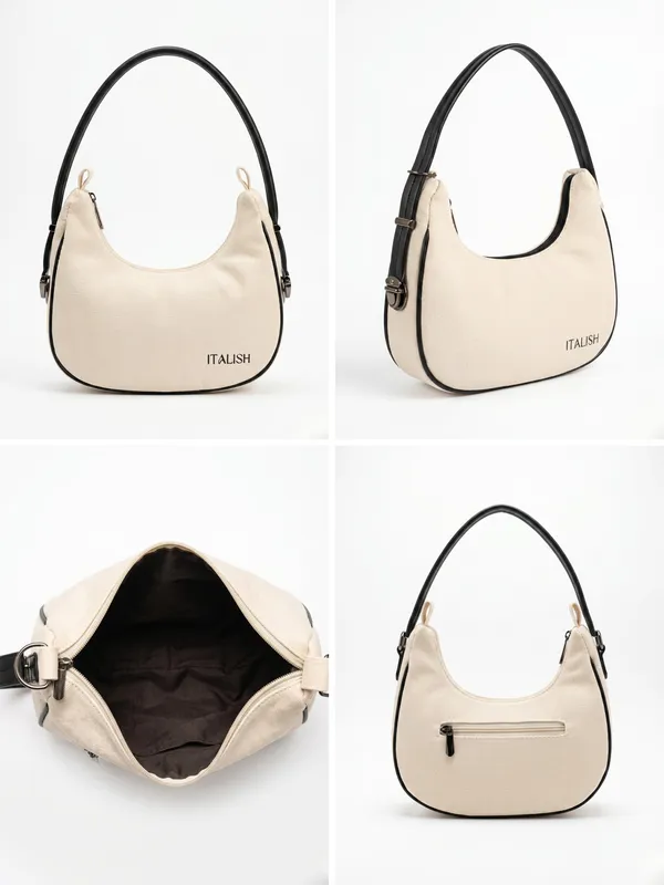 Biege_Crescent_Dual-Tone_Shoulder_Bag