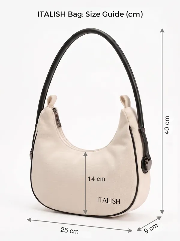 Biege_Crescent_Dual-Tone_Shoulder_Bag