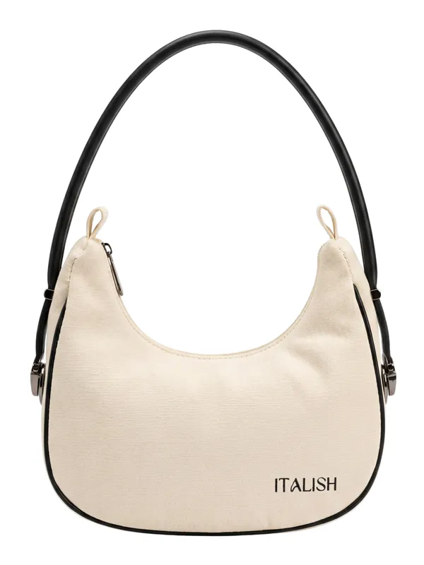 Biege_Crescent_Dual-Tone_Shoulder_Bag
