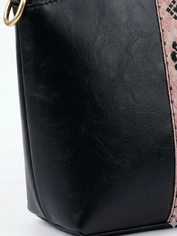 Black_Boho_Embroidered_PU_Leather_Sling_Crossbody_Bag_for_Women