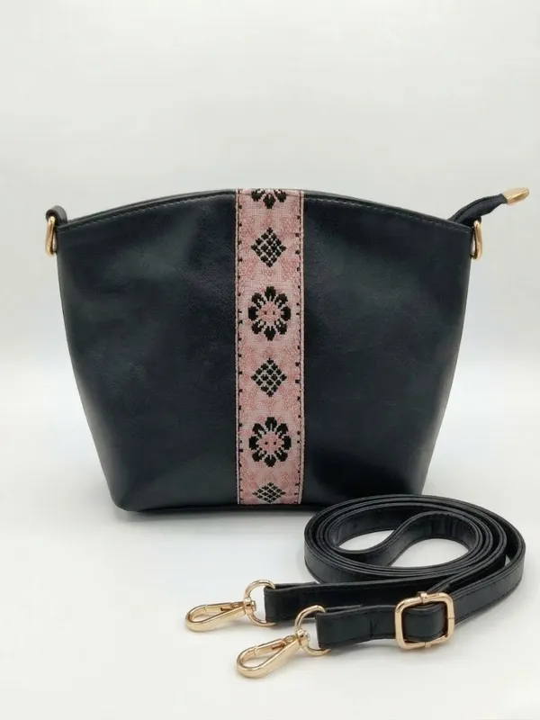 Black_Boho_Embroidered_PU_Leather_Sling_Crossbody_Bag_for_Women