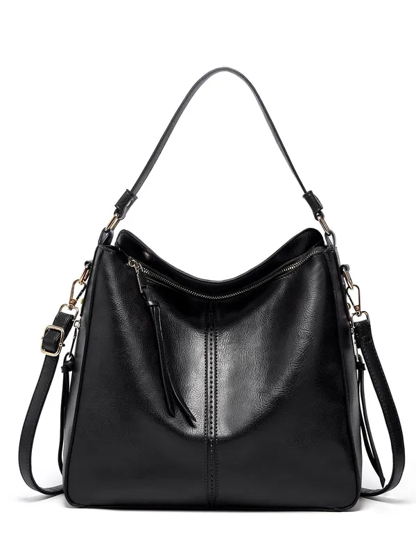 Black_Crossbody_Tote_Bag_For_Women_Or_Girl_In_Pu_Leather