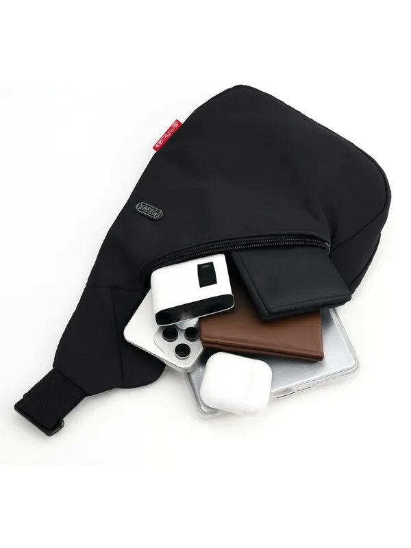 Black_Crossbody_Unisex_Sling_Bag_–_Lightweight,_Water-Resistant_|_Everyday_Carry