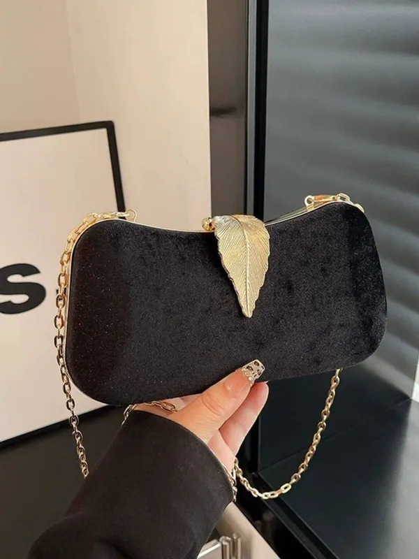 Black_Elegant_Soft_Velvet_Clutch_Bag_with_Gold_Leaf_Clasp