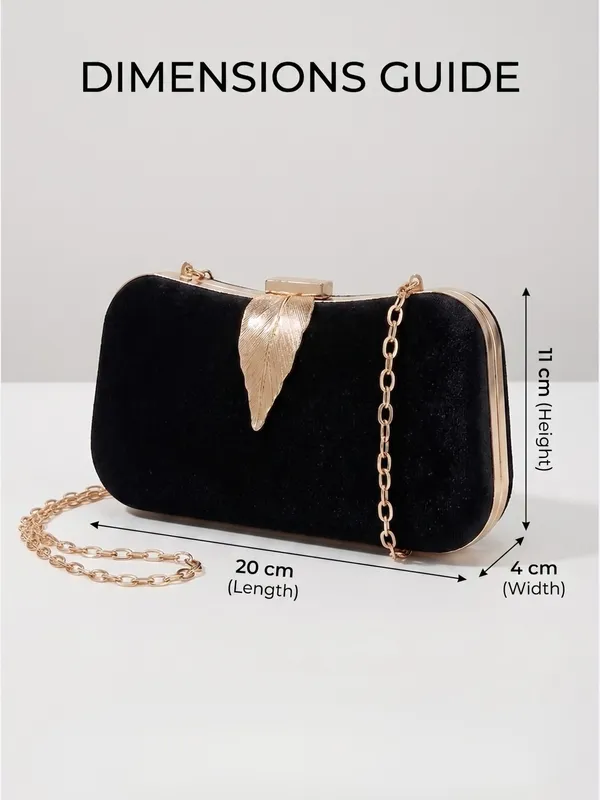 Black_Elegant_Soft_Velvet_Clutch_Bag_with_Gold_Leaf_Clasp