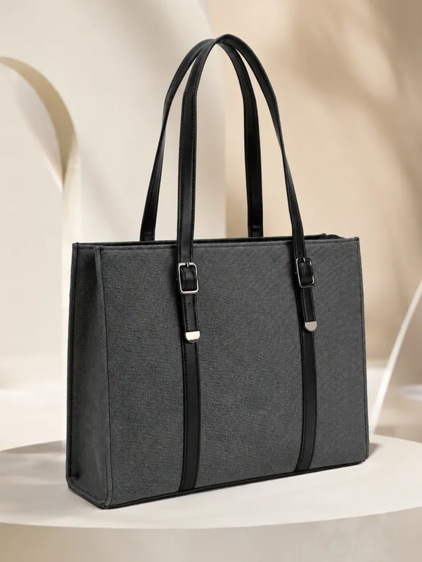 Black_Laptop_Tote_Bag_|_Women's_Work_Bag_&_Spacious_Travel_Tote
