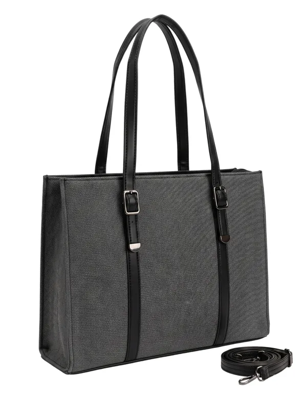 Black_Laptop_Tote_Bag_|_Women's_Work_Bag_&_Spacious_Travel_Tote