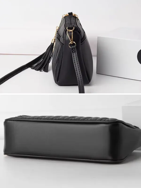 Black_Quilted_Design_Sling_Crossbody_Bag_with_Strap